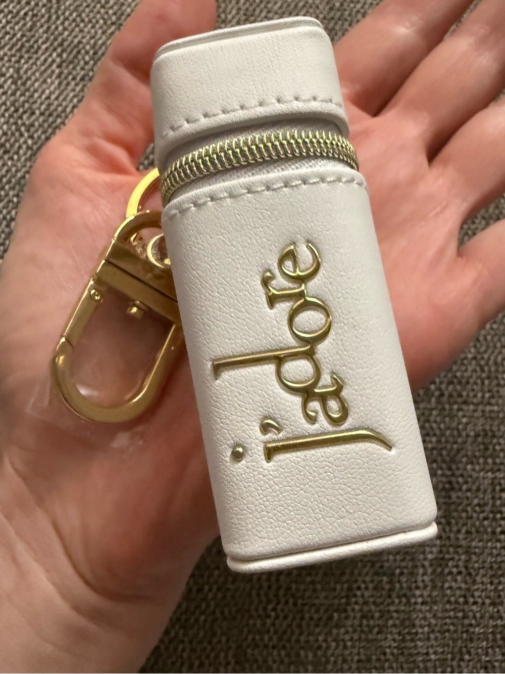 Dior J'adore White Mini Holder Key Ring Holder New Authentic - Picture 9 of 15